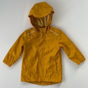 Target Cat & Jack Yellow Raincoat Toddler Size 18 Months